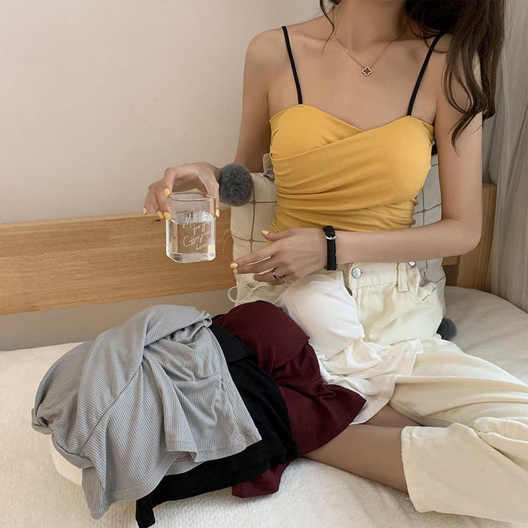 ブラトップ カップ付 キャミソール | PlusNao | 詳細画像2 