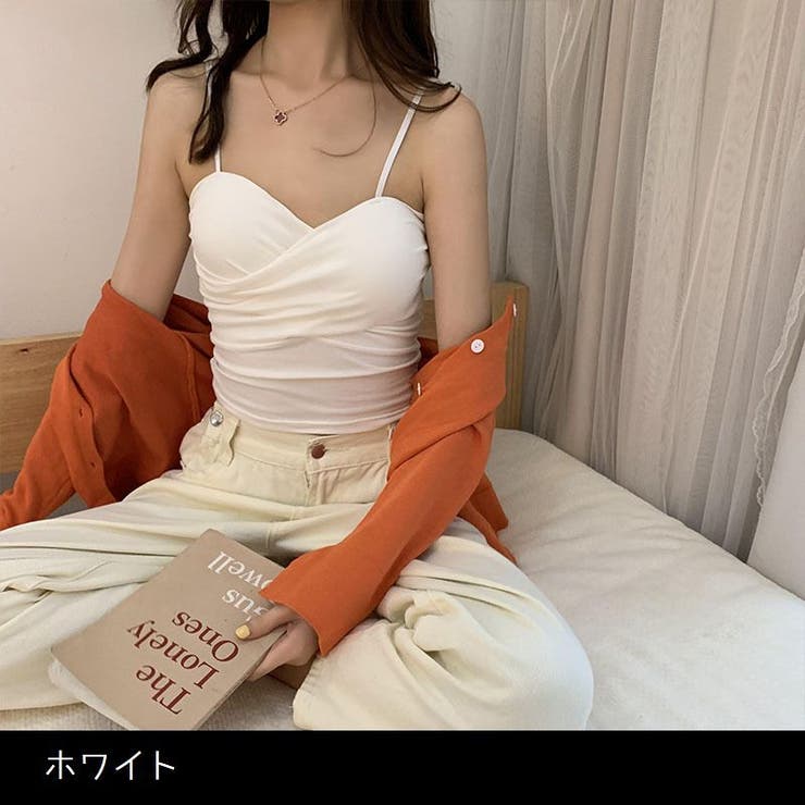 ブラトップ カップ付 キャミソール | PlusNao | 詳細画像8 