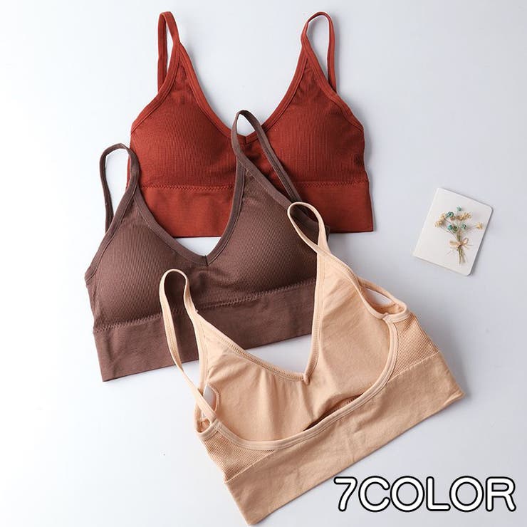 スポーツブラ レディース 無地 | PlusNao | 詳細画像1 