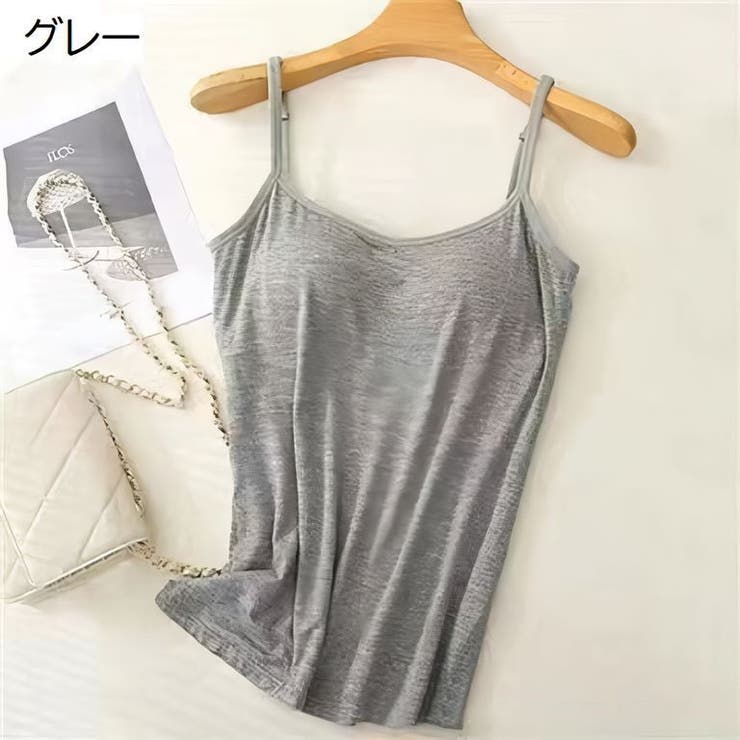 ブラトップ カップ付き キャミソール | PlusNao | 詳細画像16 