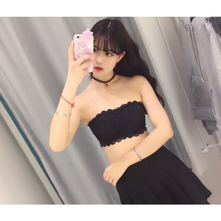 ストラップレスブラ チューブトップブラ ブラジャー | PlusNao | 詳細画像2 