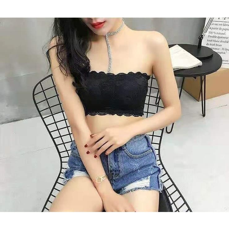 ストラップレスブラ チューブトップブラ ブラジャー | PlusNao | 詳細画像3 