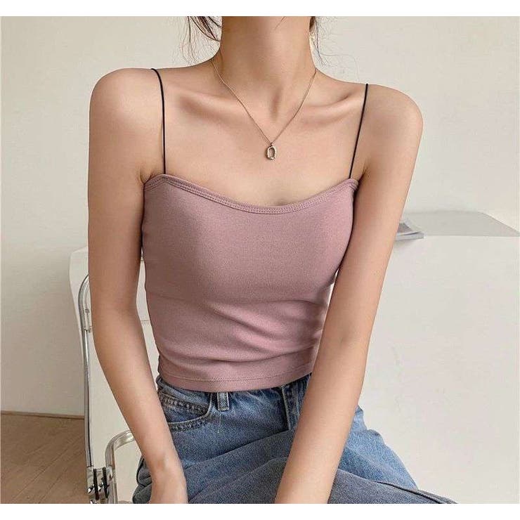 キャミソール ブラトップ カップ付きキャミ | PlusNao | 詳細画像12 