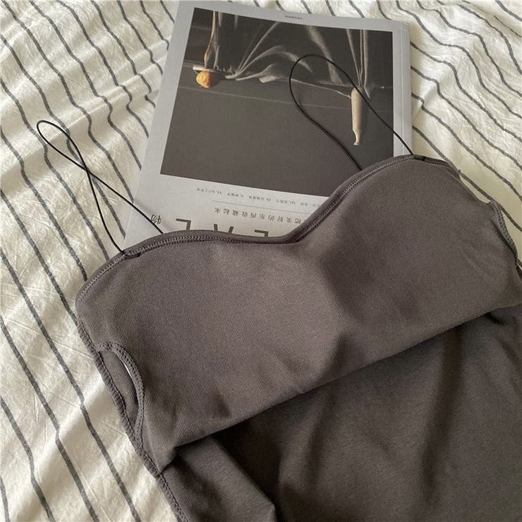 キャミソール ブラトップ カップ付きキャミ | PlusNao | 詳細画像14 