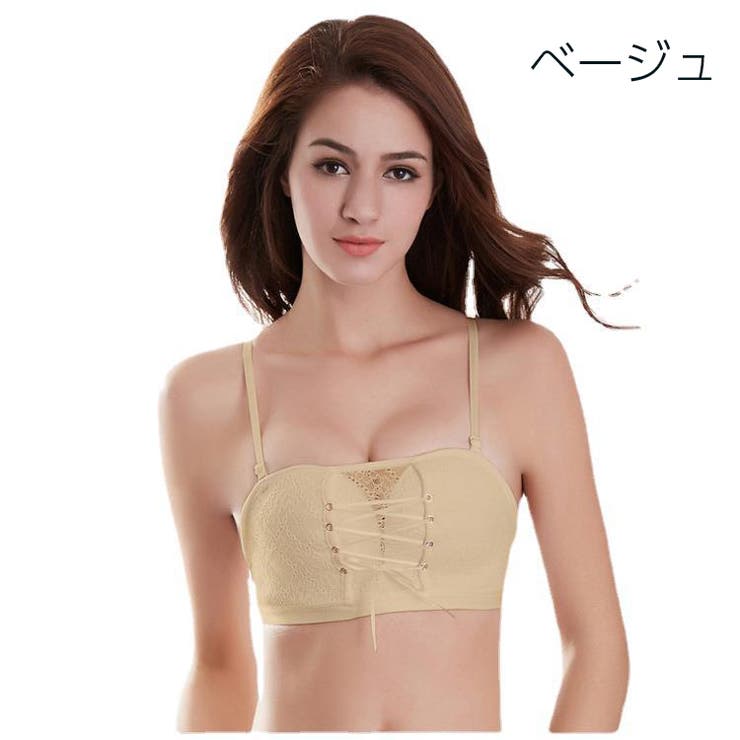 ノンワイヤーブラ ストラップレスブラ 2way | PlusNao | 詳細画像18 