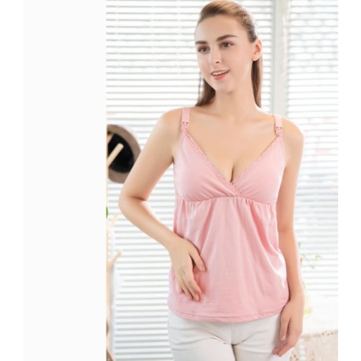 マタニティキャミソール ブラトップ 授乳用 | PlusNao | 詳細画像3 