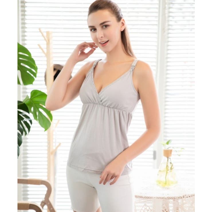 マタニティキャミソール ブラトップ 授乳用 | PlusNao | 詳細画像8 