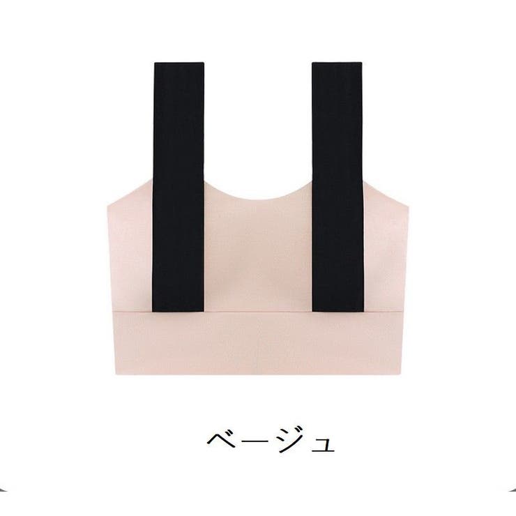 スポーツブラ ノンワイヤーブラ ハーフトップブラ | PlusNao | 詳細画像16 