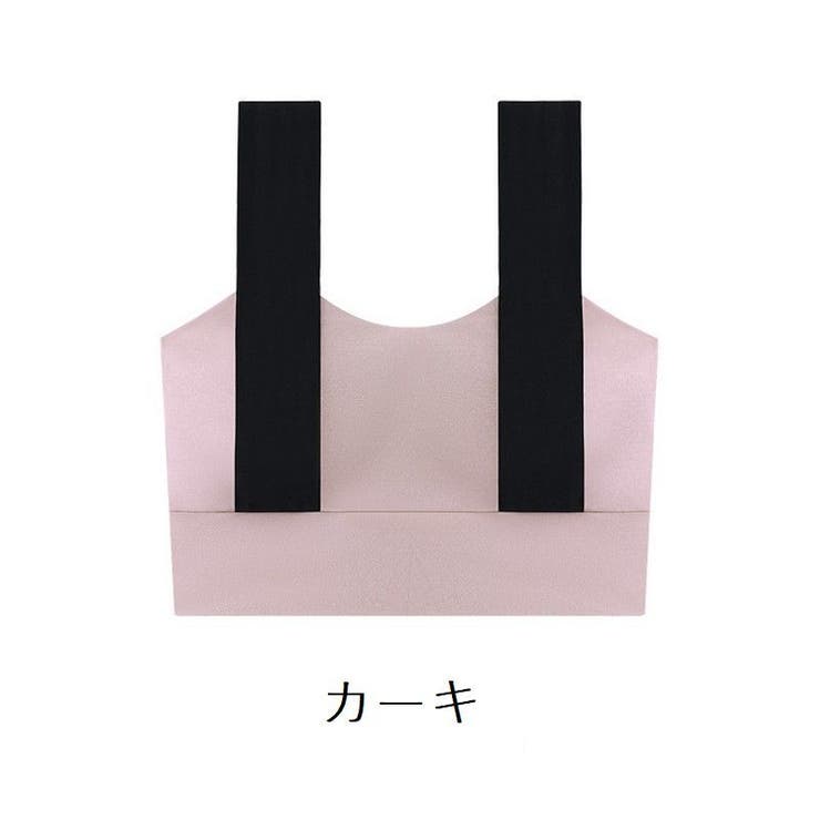 スポーツブラ ノンワイヤーブラ ハーフトップブラ | PlusNao | 詳細画像17 