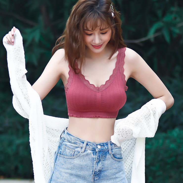 ノンワイヤーブラ ブラジャー ハーフトップブラ | PlusNao | 詳細画像3 