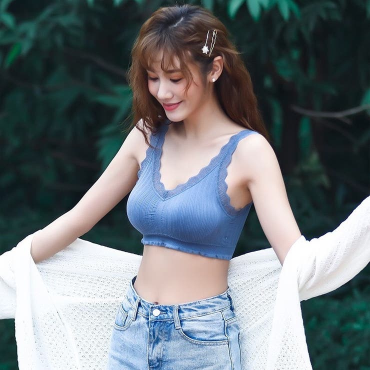 ノンワイヤーブラ ブラジャー ハーフトップブラ | PlusNao | 詳細画像8 