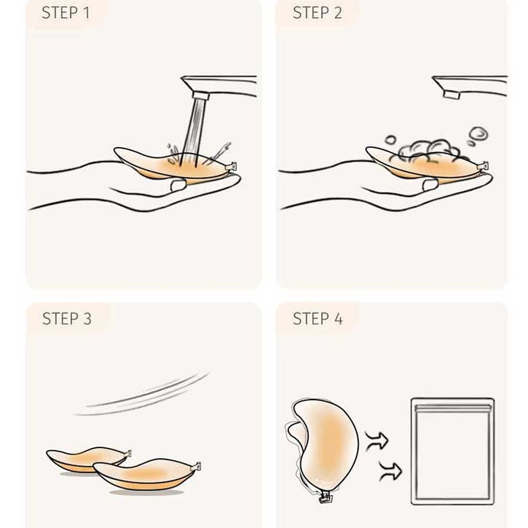 ブラパッド シリコンブラ 粘着 | PlusNao | 詳細画像9 