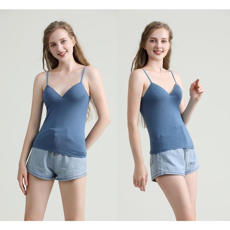 ブラトップ カップ付きインナー キャミソール | PlusNao | 詳細画像12 