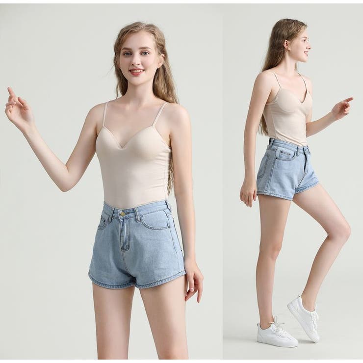 ブラトップ カップ付きインナー キャミソール | PlusNao | 詳細画像3 