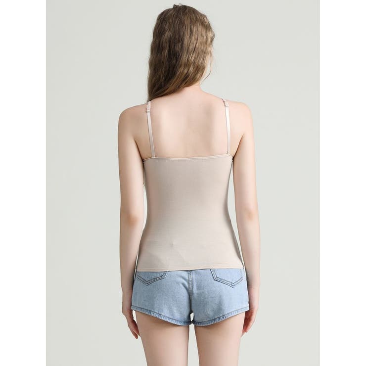 ブラトップ カップ付きインナー キャミソール | PlusNao | 詳細画像8 