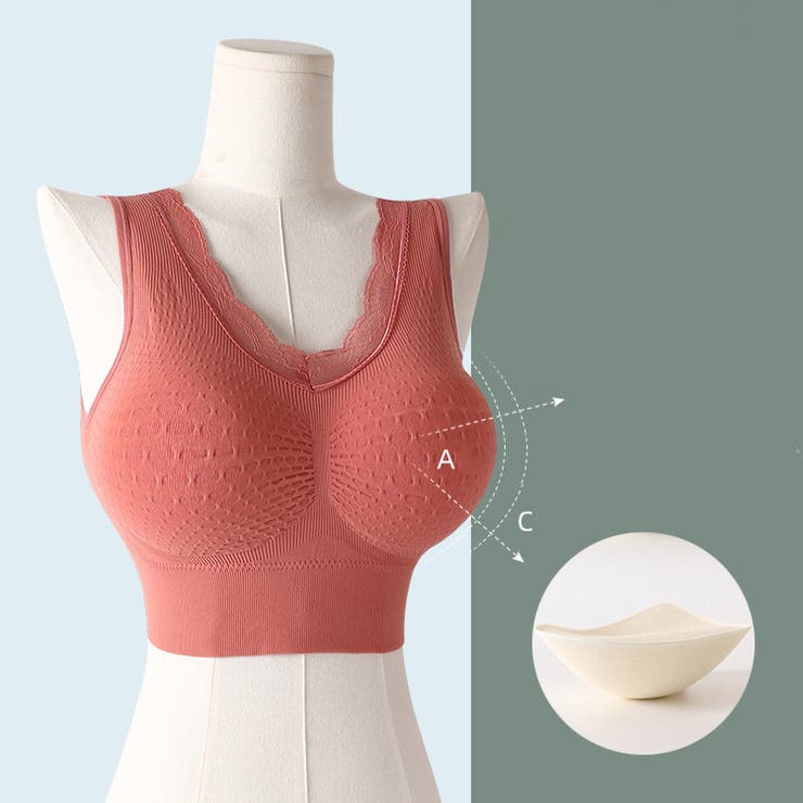 ブラトップ タンクトップ ハーフトップ | PlusNao | 詳細画像2 