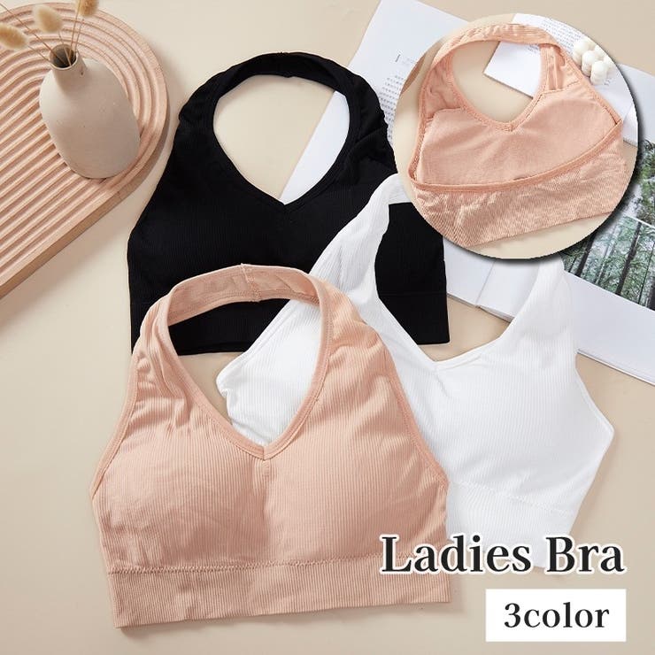 ハーフトップブラ ノンワイヤーブラ レディース | PlusNao | 詳細画像1 