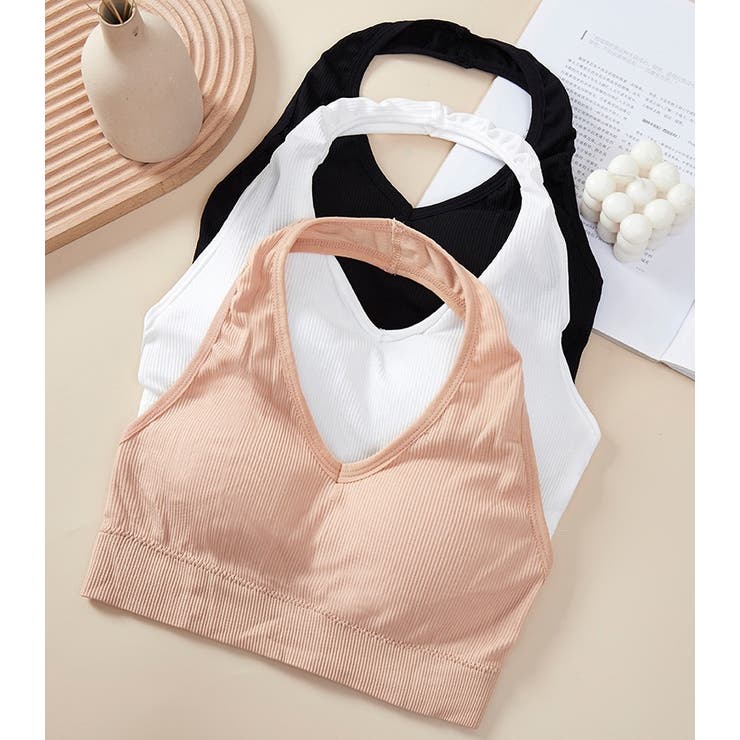 ハーフトップブラ ノンワイヤーブラ レディース | PlusNao | 詳細画像2 