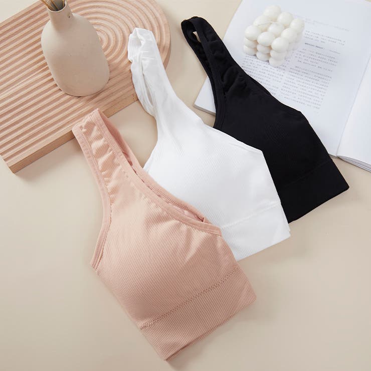 ハーフトップブラ ノンワイヤーブラ レディース | PlusNao | 詳細画像3 