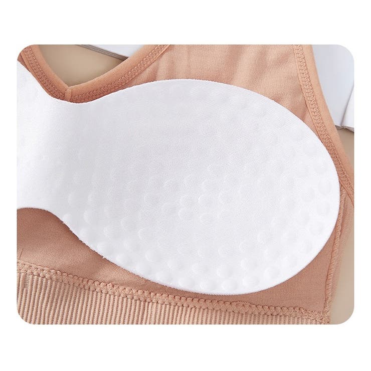 ハーフトップブラ ノンワイヤーブラ レディース | PlusNao | 詳細画像7 