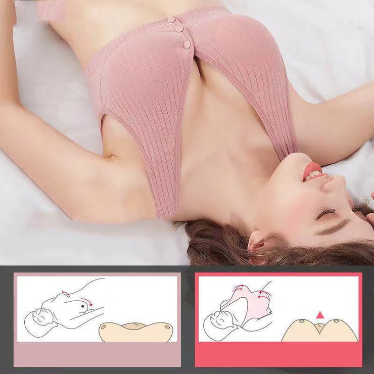 マタニティブラ 授乳ブラ ブラジャー | PlusNao | 詳細画像6 