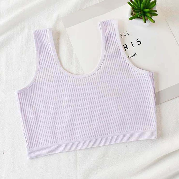 ジュニアブラ ノンワイヤーブラ ハーフトップブラ | PlusNao | 詳細画像14 