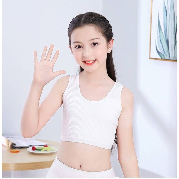 ジュニアブラ ノンワイヤーブラ ハーフトップブラ | PlusNao | 詳細画像3 