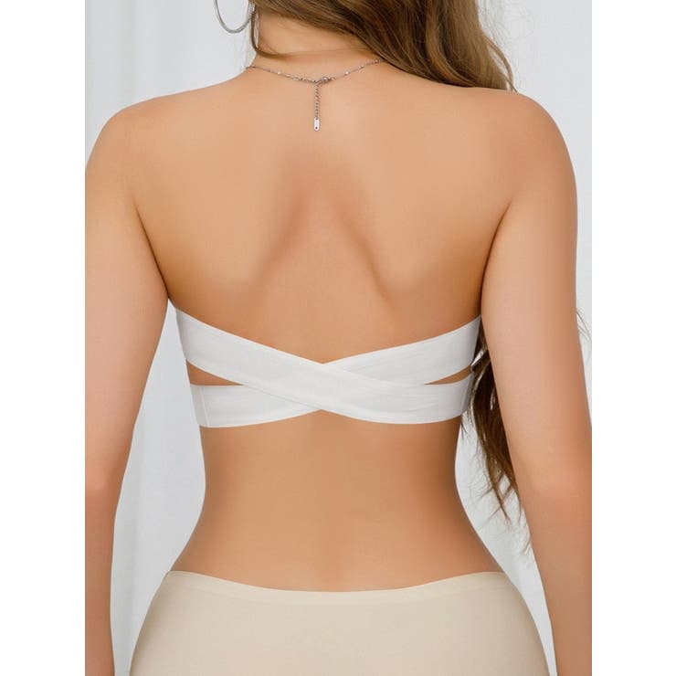 ストラップレスブラ ノンワイヤーブラ レディース | PlusNao | 詳細画像8 