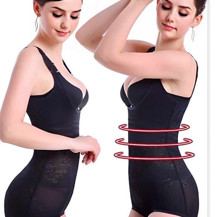 ボディスーツ ボディシェイパー レディース | PlusNao | 詳細画像6 