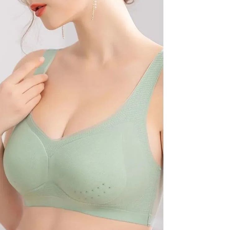 ハーフトップブラ レディース シームレス | PlusNao | 詳細画像2 