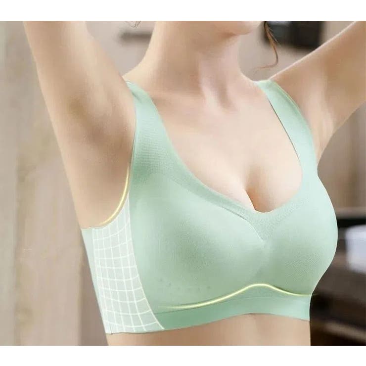 ハーフトップブラ レディース シームレス | PlusNao | 詳細画像3 