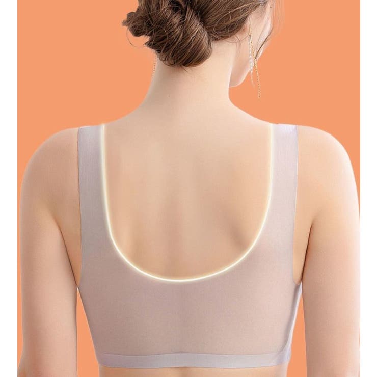 ハーフトップブラ レディース シームレス | PlusNao | 詳細画像6 