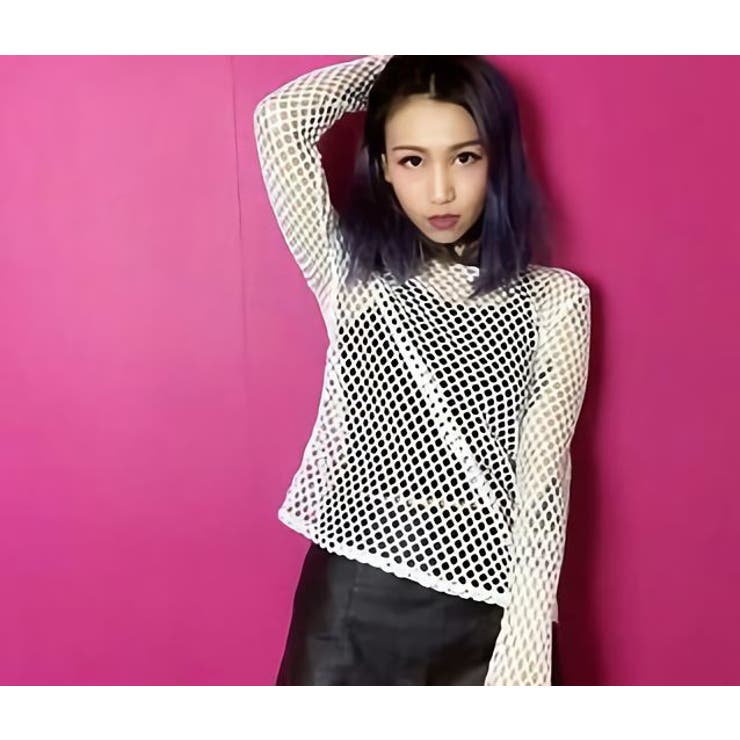 カットソー シースルー キャミソール | PlusNao | 詳細画像3 