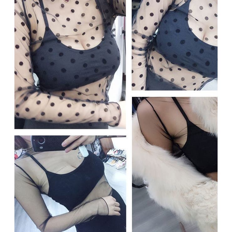 カットソー シースルー 長袖 | PlusNao | 詳細画像18 