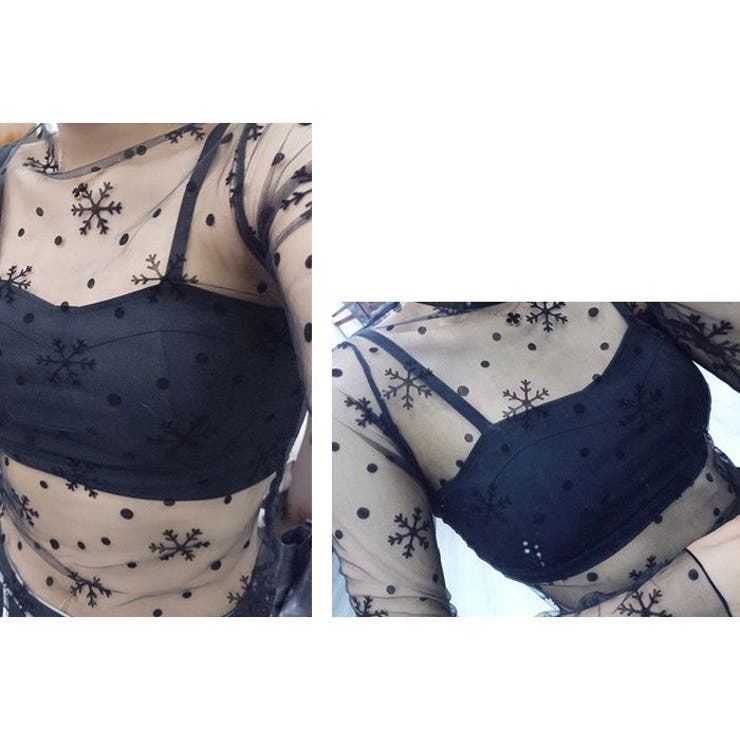 カットソー シースルー 長袖 | PlusNao | 詳細画像19 