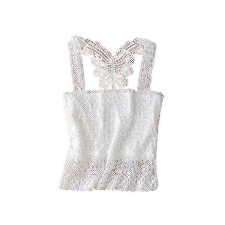 レースタンクトップ ショート丈 インナー | PlusNao | 詳細画像5 