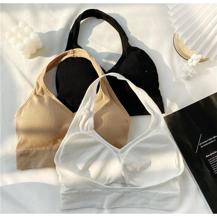 ノンワイヤーブラ ハーフトップブラ ブラジャー | PlusNao | 詳細画像7 