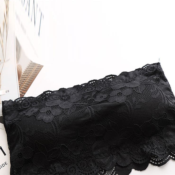 チューブトップ カップ付き レディース | PlusNao | 詳細画像4 