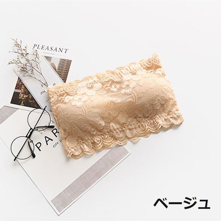 チューブトップ カップ付き レディース | PlusNao | 詳細画像8 