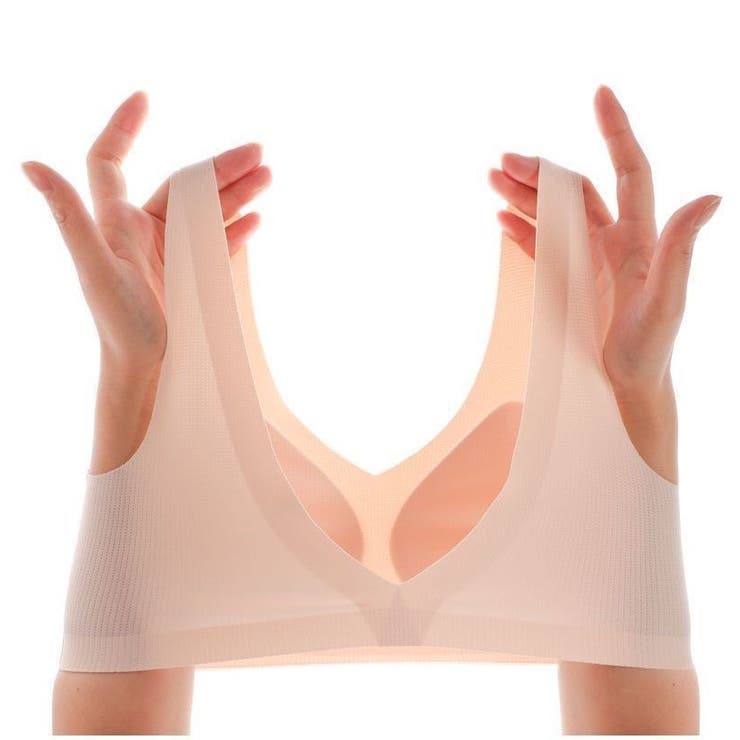 ハーフトップブラジャー ハーフトップブラ ノンワイヤーブラ | PlusNao | 詳細画像10 