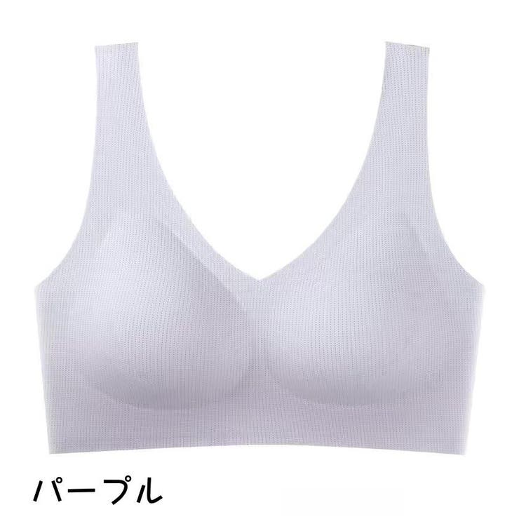 ハーフトップブラジャー ハーフトップブラ ノンワイヤーブラ | PlusNao | 詳細画像13 