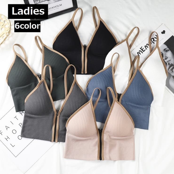 ハーフトップ ハーフキャミ ブラトップ | PlusNao | 詳細画像1 