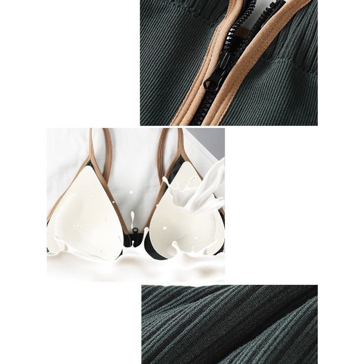 ハーフトップ ハーフキャミ ブラトップ | PlusNao | 詳細画像18 