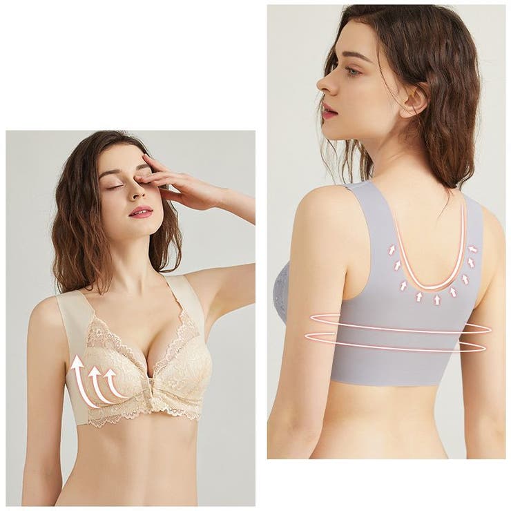 ノンワイヤーブラ フルカップ ブラジャー | PlusNao | 詳細画像6 