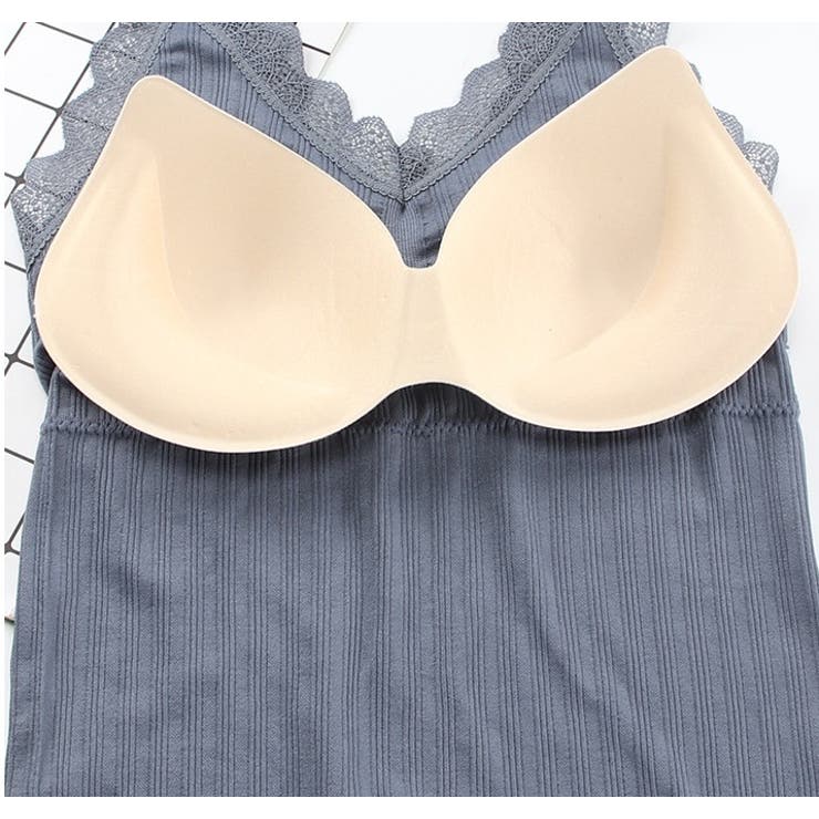 ブラトップ パッド付き キャミソール | PlusNao | 詳細画像7 