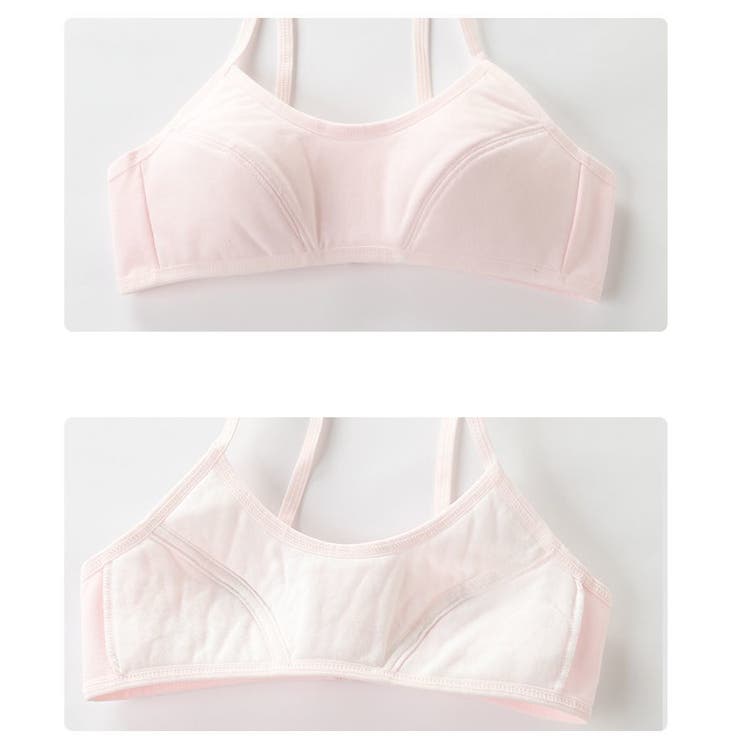 ジュニアブラ ブラジャー ハーフトップ | PlusNao | 詳細画像9 