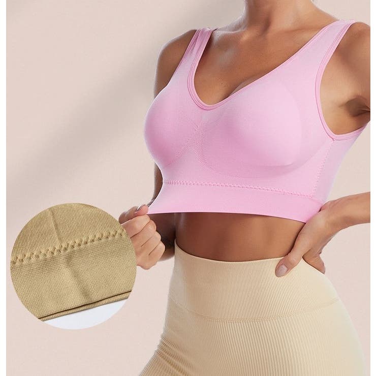 スポーツブラ ブラトップ ハーフトップ | PlusNao | 詳細画像3 