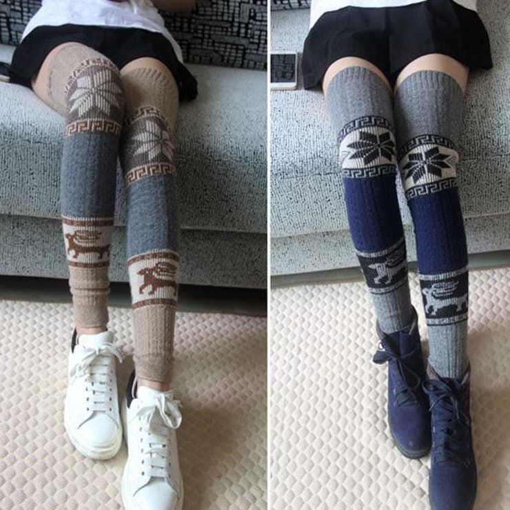 レッグウォーマー ノルディック柄 雪の結晶 品番 Fq Plusnao プラスナオ のレディースファッション通販 Shoplist ショップリスト