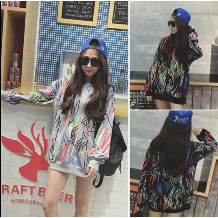 トレーナー スウェット ロングトレーナー 品番 Fq Plusnao プラスナオ のレディース ファッション通販 Shoplist ショップリスト