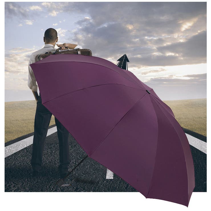 晴雨兼用傘 折りたたみ傘 特大サイズ | PlusNao | 詳細画像8 